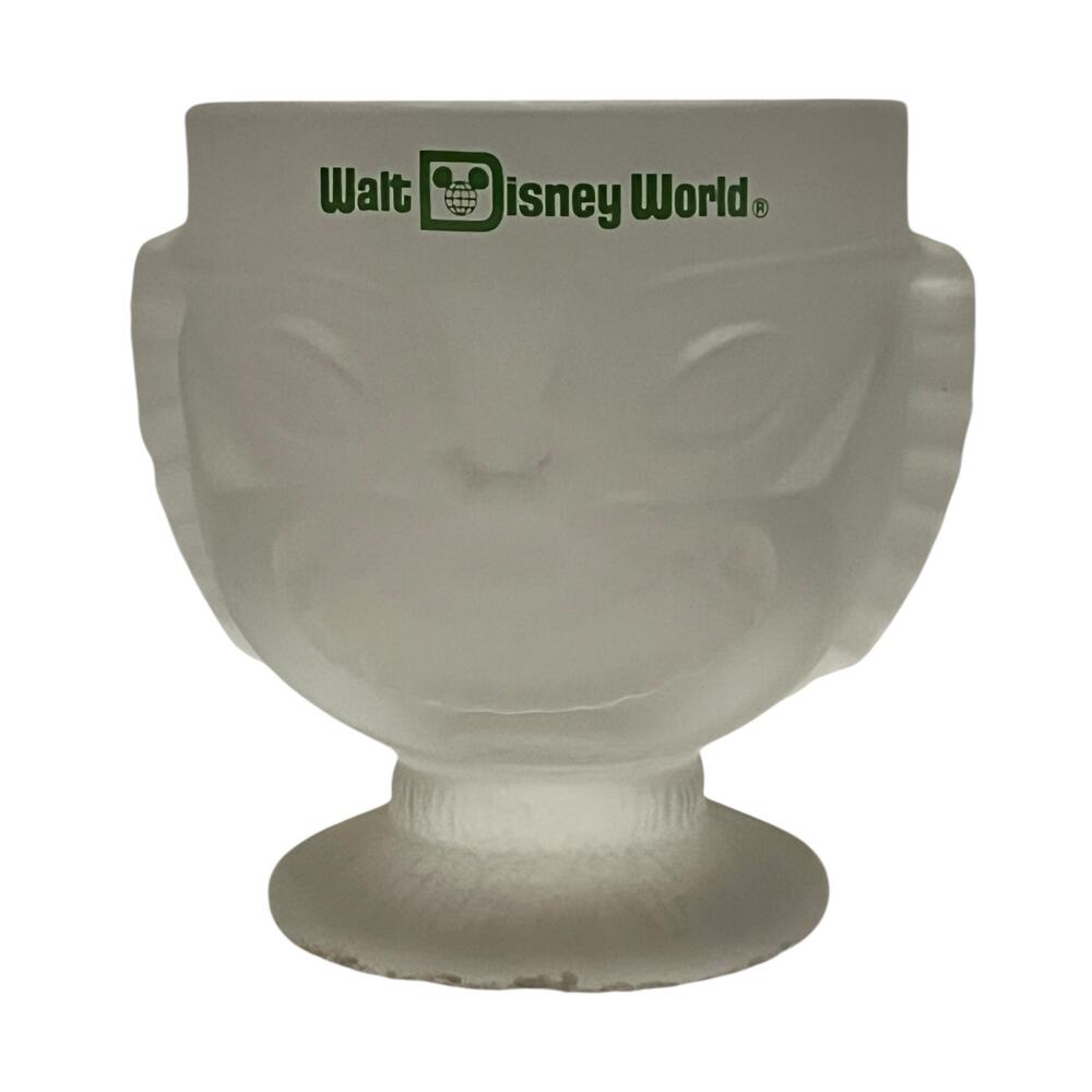 Walt Disney World Polynesian Village Tiki Frosted Glass - Picture 1 of 4